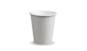 6oz White Compostable Single Wall Cup (1000 Per Box) (Case of 1,000) - 116503 - 1