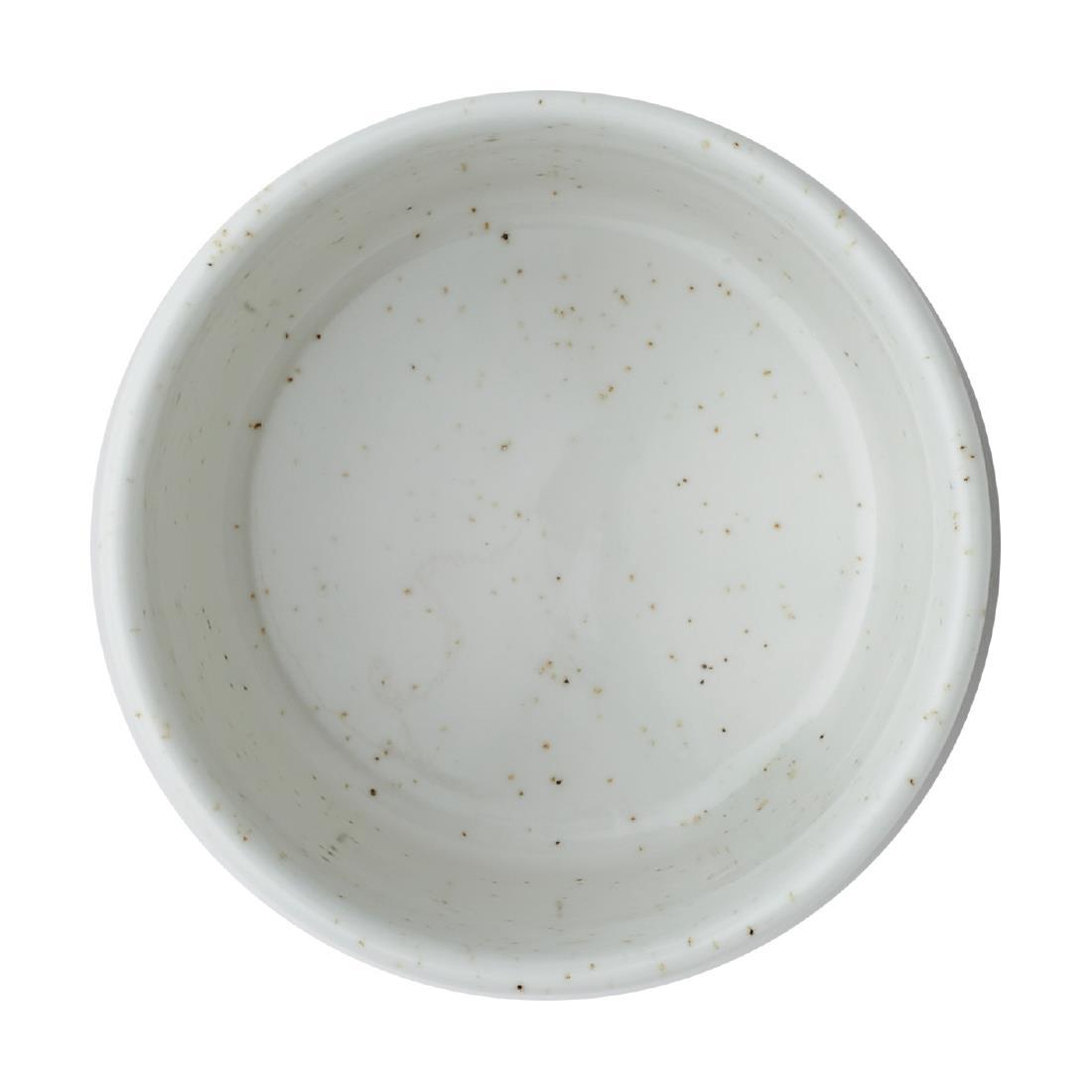 Siena Nourish Straight Sided Small Bowls Barley White 8oz (Pack of 12)