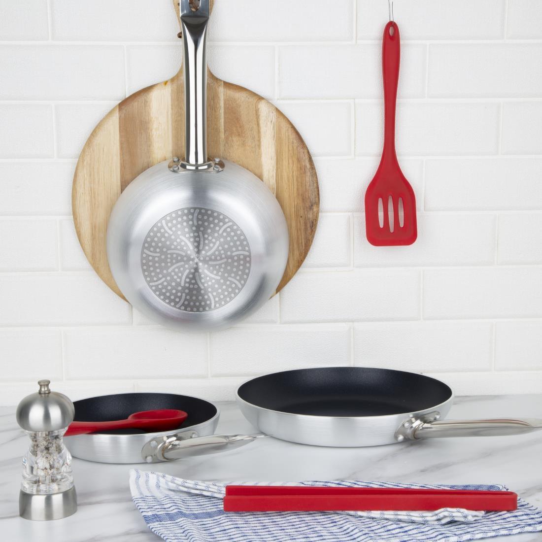 Vogue Cook Like A Pro 3-Piece Non-Stick Induction Frying Pan and Saute Pan Set