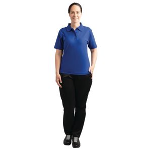 Ladies Polo Shirt Royal Blue S