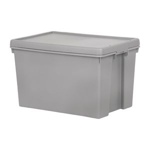 Wham Bam Upcycled Cement Grey Storage Box & Lid 62Ltr