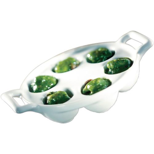 Revol Belle Cuisine Snail Plates White 140mm (Pack of 6)