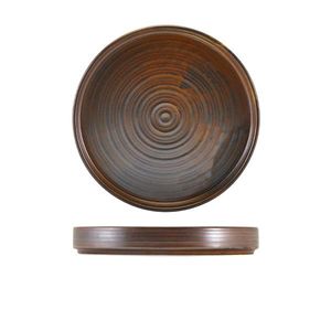 Terra Porcelain Rustic Copper Presentation Plate 20.5cm (Pack of 6) - PR-PRC21 - 1
