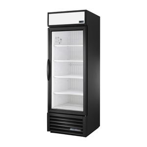 True Upright Retail Merchandiser Refrigerator Black Exterior - CX781