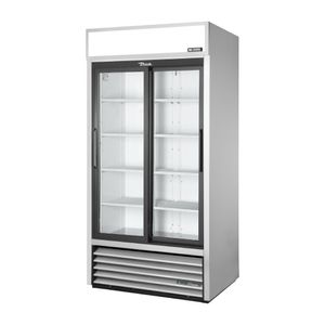 True Upright Retail Merchandiser Refrigerator GDM-33-HC-LD ALU - CX786