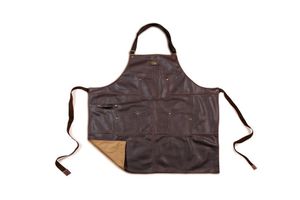 Bonzer Apron - Leather: Rockingham - Dark Brown - 12790-01