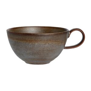 Steelite Patina Bronze Tea/Coffee Cup 227.5ml (Pack of 24) - VV3877 - 1