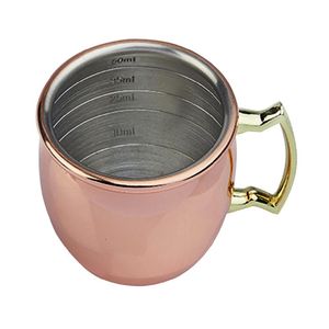 Beaumont Copper Curved Jigger 25/50ml - CZ346 - 1