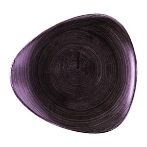 Churchill Stonecast Patina Deep Purple Triangle Plate 229mm (Pack of 12) - DX065 - 1