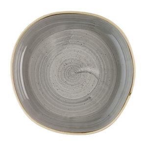 Churchill Stonecast Grey Organic Walled Bowls 232mm (Pack of 6) - HR424 - 1