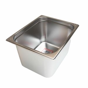 1/2 Size 200Mm S/S Pan - 122001 - 1