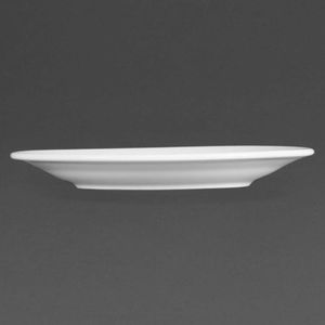 Olympia Whiteware Wide Rimmed Plates 165mm (Pack of 12) - CB478 - 3