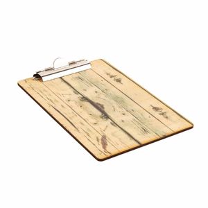 Olympia Wood Effect Menu Clipboard A4 - GM300 - 1
