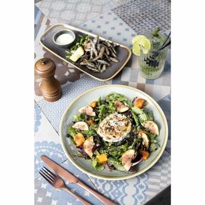 Olympia Kiln Platter Smoke 260mm (Pack of 6) - HC375 - 3