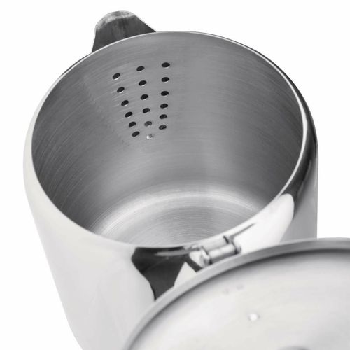 Olympia Concorde Stainless Steel Teapot 1.365Ltr - K680 - 8
