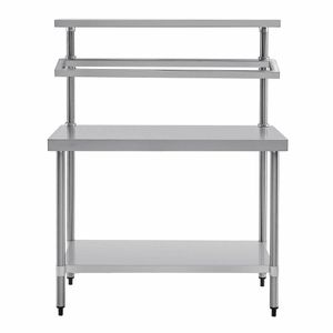 Vogue Stainless Steel Prep Station with Gantry - CB908 - 3