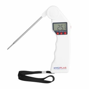 Hygiplas Easytemp Colour Coded White Thermometer - J242 - 1