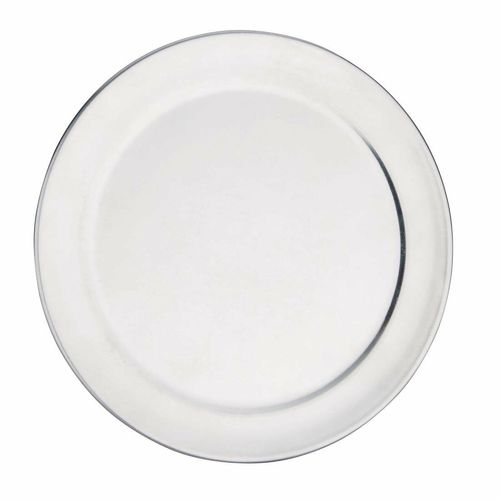 Vogue Aluminium Pizza Tray Wide Rim 8in - GE196 - 1