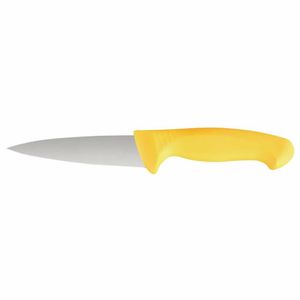 Vogue Yellow Handle 6 Piece Knife Set with Wallet - S852 - 3