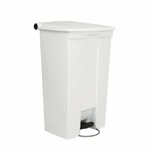 Rubbermaid Step On Pedal Bin White 87Ltr - K956 - 1