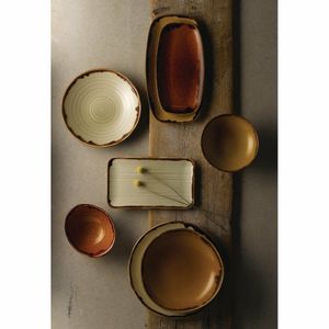 Dudson Harvest Dudson Mustard Coupe Bowl 182mm (Pack of 12) - FJ775 - 3