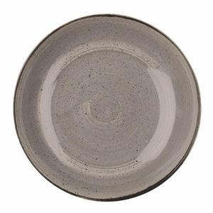 Churchill Stonecast Round Coupe Bowl Peppercorn Grey 315mm (Pack of 6) - DK556 - 1