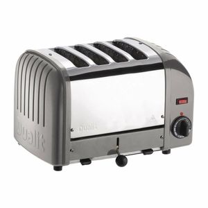 Dualit 4 Slice Vario Toaster Metallic Silver 40349 - CD327 - 1