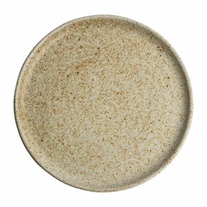 Olympia Canvas Small Rim Round Plate Wheat 265mm (Pack of 6) - FA338 - 1