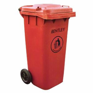 Wheelie Bin Red 120Ltr - GH870 - 1