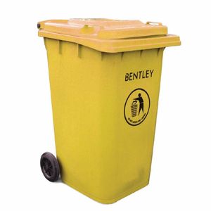 Wheelie Bin Yellow 240Ltr - GH877 - 1