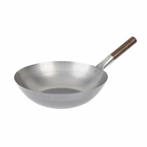 London Wok Flat Bottom Wok 330mm - GJ494 - 3