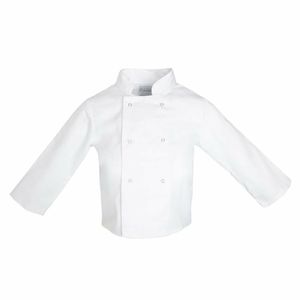 Whites Childrens Unisex Chef Jacket White S - B124 - 1
