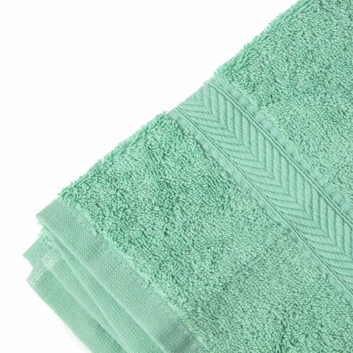 Mitre Essentials Nova Hand Towel Mint GW369 Go for Green Hotel