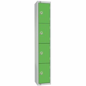 Elite Four Door Manual Combination Locker Locker Green - W957-CL - 1
