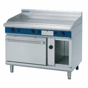 Blue Seal Evolution Nat Gas Chrome Griddle Electric Convection Oven 1200mm GPE58/N - GK561-N - 1