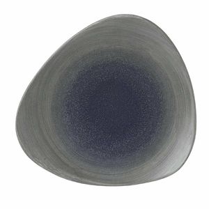 Churchill Stonecast Aqueous Lotus Plates Grey 178mm (Pack of 12) - FD858 - 1