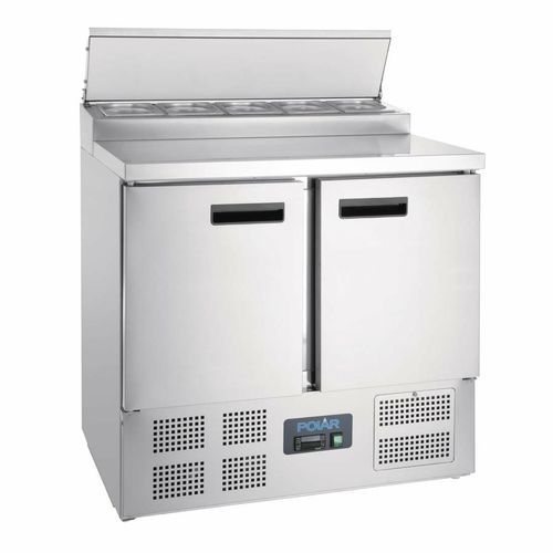 Polar G-Series Pizza Prep Counter Fridge 254Ltr - G604 - 12