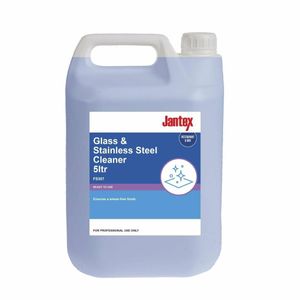 Jantex Glass and Stainless Steel Cleaner Ready To Use 5Ltr - FS307 - 1