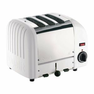 Dualit 3 Slice Vario Toaster White 30087 - CD321 - 1