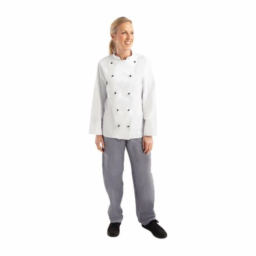 Whites Chicago Unisex Chefs Jacket Long Sleeve XL - DL710-XL - 5