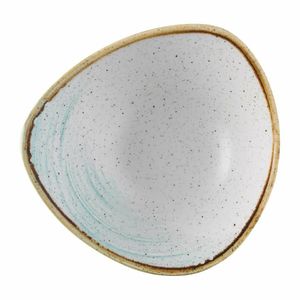 Churchill Stonecast Accents Lotus Bowl Duck egg 178mm (Pack of 12) - FS865 - 1