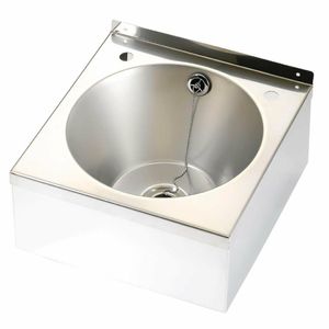 Franke Sissons Stainless Steel Wash Basin with Waste Kit 345x340x185mm - CD988 - 1