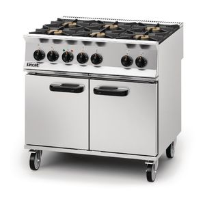 Lincat Opus 800 Natural Gas 6 Burner Dual Fuel Oven Range OD8007/N - DM509-N - 3