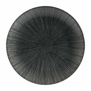 Churchill Studio Prints Agano Coupe Plates Black 217mm (Pack of 12) - FC102 - 1