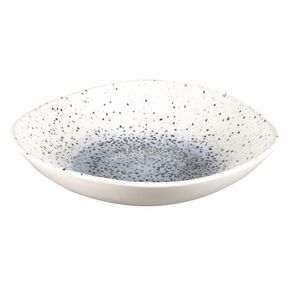 Churchill Studio Prints Mineral Blue Centre Organic Round Bowls 253mm 1.1Ltr (Pack of 12) - FC129 - 3
