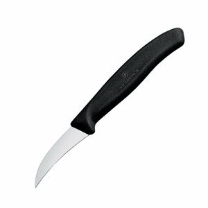 Shaping Knife, Curved Blade 8cm Black - 1