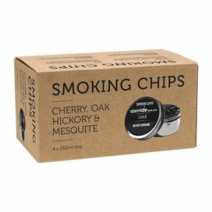 SousVideTools Wood Chips Combi Pack Hickory, Oak, Mesquite, Cherrywood (4x250ml) - 3