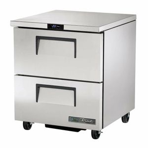 True 2 Drawer Undercounter Freezer TUC-27F-D-2-HC - 1