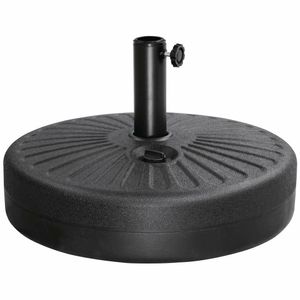 Bolero Parasol Base Black - 20Ltr - 1