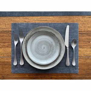 Steelite Modern Twist Silicone Placemat Denim Blue 305x400mm (Pack of 12) - 3